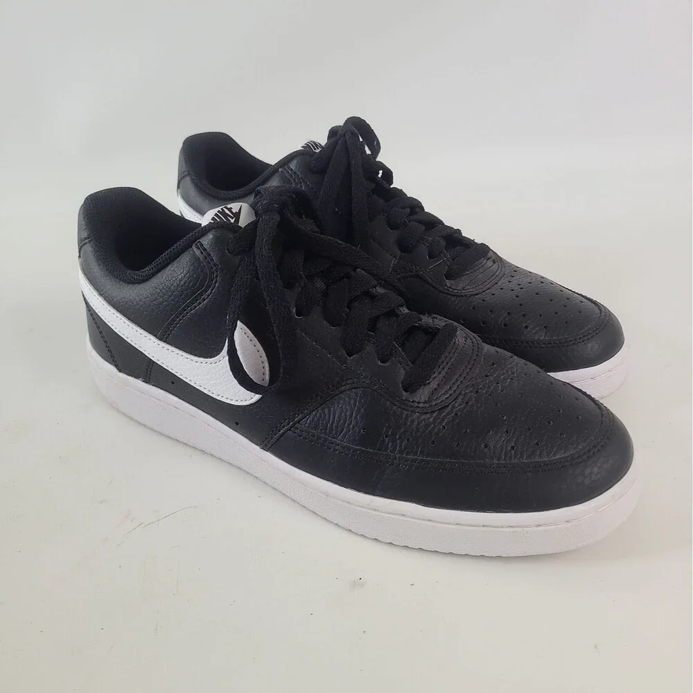 Nike Court Vision Low Black CD5463-001 Athletic Sneaker Shoes Size 8.5
